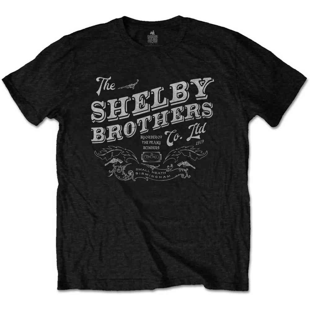 Peaky Blinders - The Shelby Brothers Tshirt Homme - Noir
